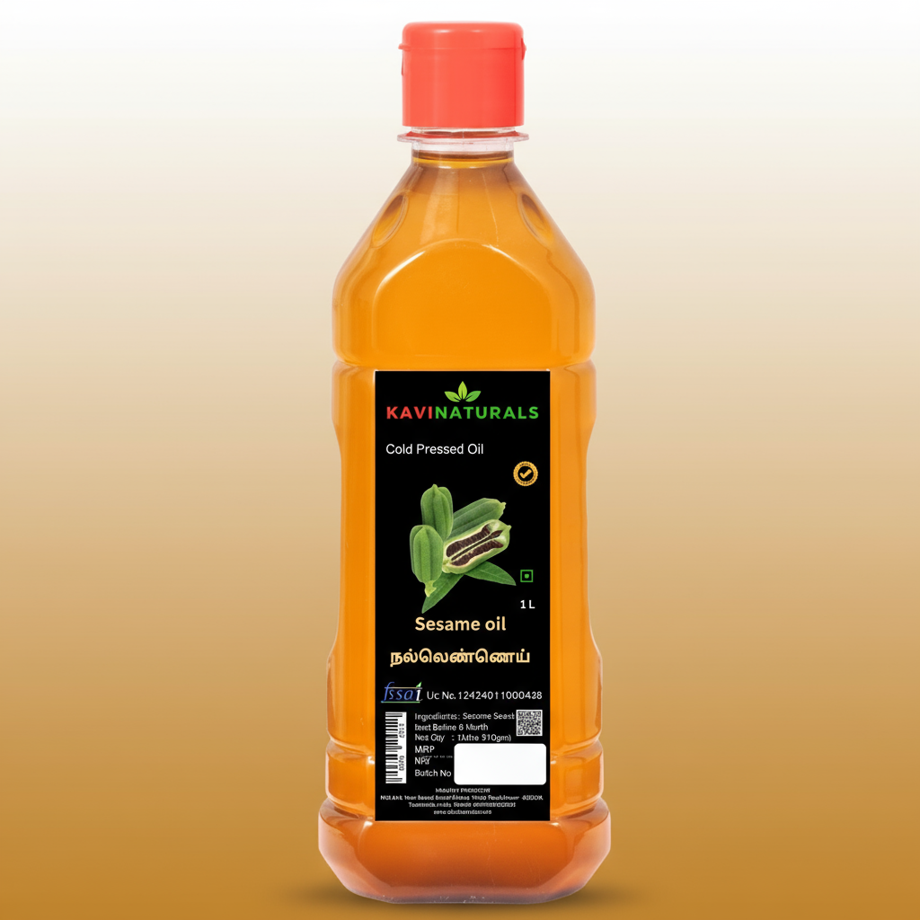 Cold Pressed | Wood Pressed Sesame Oil 1 Litre