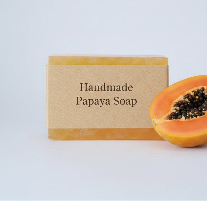 Kavi Naturals Handmade Papaya Bath Soap 100gm