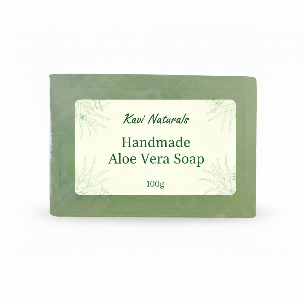 Kavi Naturals Handmade Aloe Vera soap 100 gm