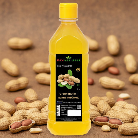 Cold Pressed | wood pressed Groundnut oil 1 Litre