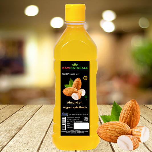 Cold Pressed | Wood Pressed Almond Oil 100 ml