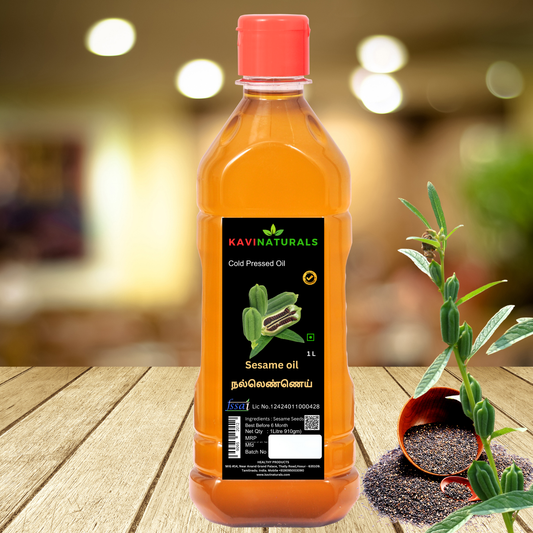 Cold Pressed | Wood Pressed Sesame Oil 1 Litre