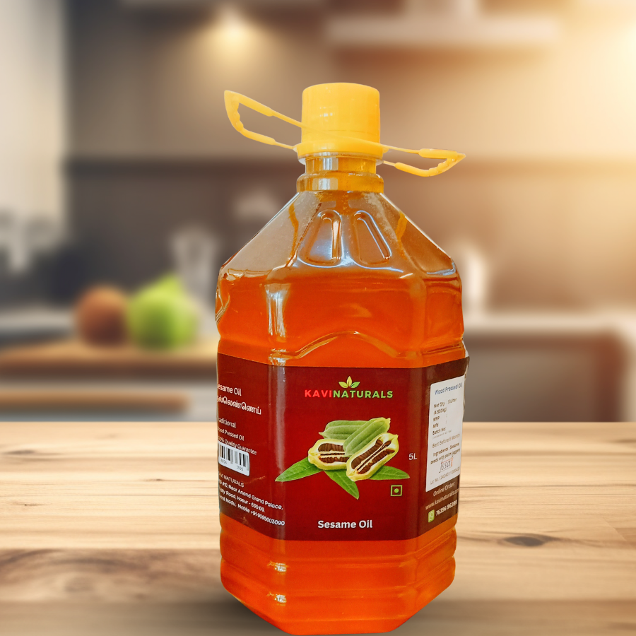 Wood pressed sesame oil 5 Liter