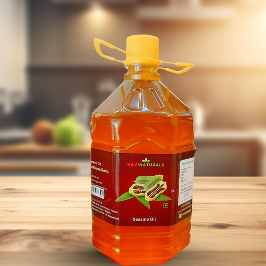 Wood pressed sesame oil 5 Liter