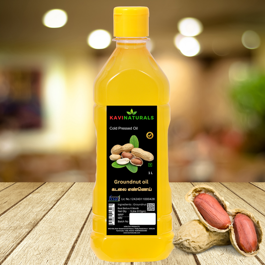 Cold Pressed | wood pressed Groundnut oil 1 Litre