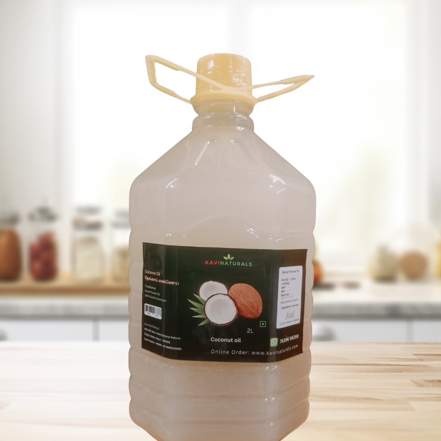 Wood pressed coconut oil 5 Liter