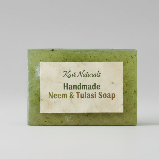 Kavi Naturals Handmade Neem & Tulasi soap 100g