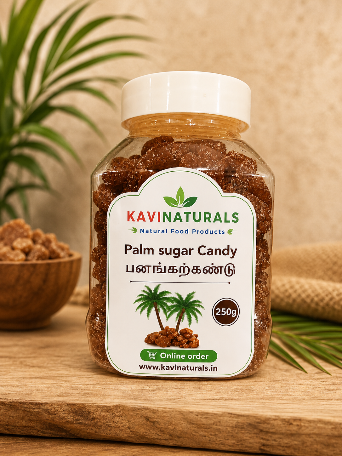 Palm sugar Candy  பனை கற்கண்டு 250 gm